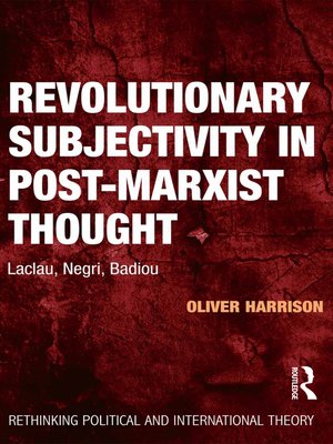 cover image of Revolutionary Subjectivity in Post-Marxist Thought